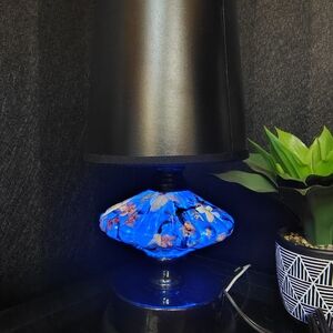 Black and Blue Table Lamp